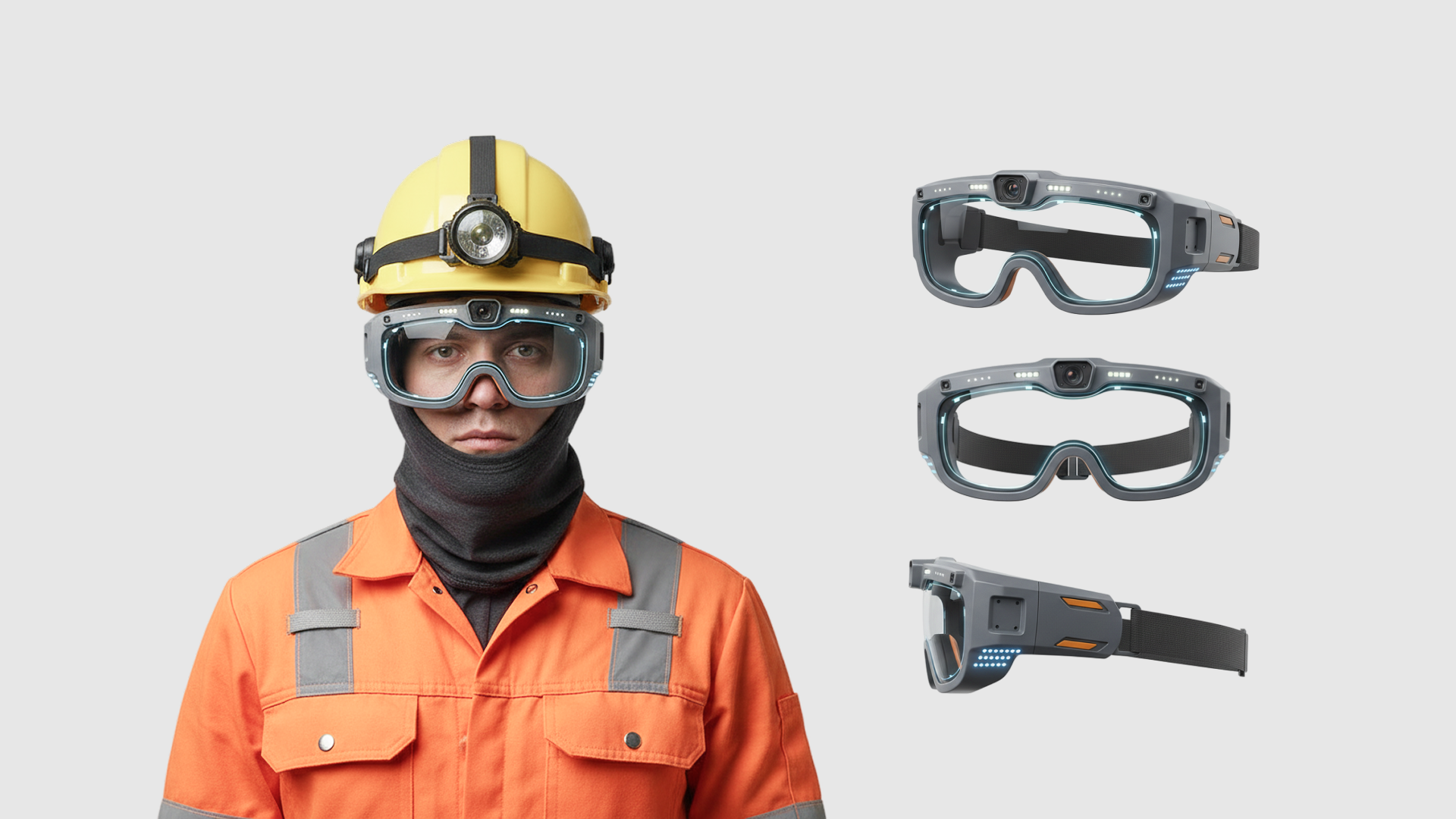 Smart Safety concept: voice-driven step-by-step repair flow.